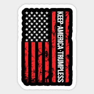 ny Keep America Trumpless Sticker